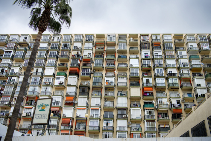 Malaga i Spanien. Malaga i Spanien.